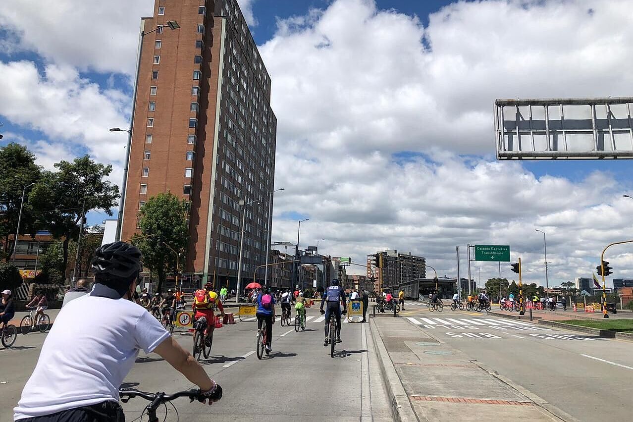 Ciclovía in Bogotá