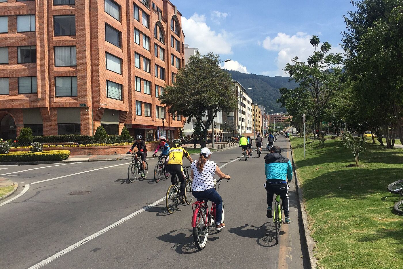 Ciclovía in Bogotá