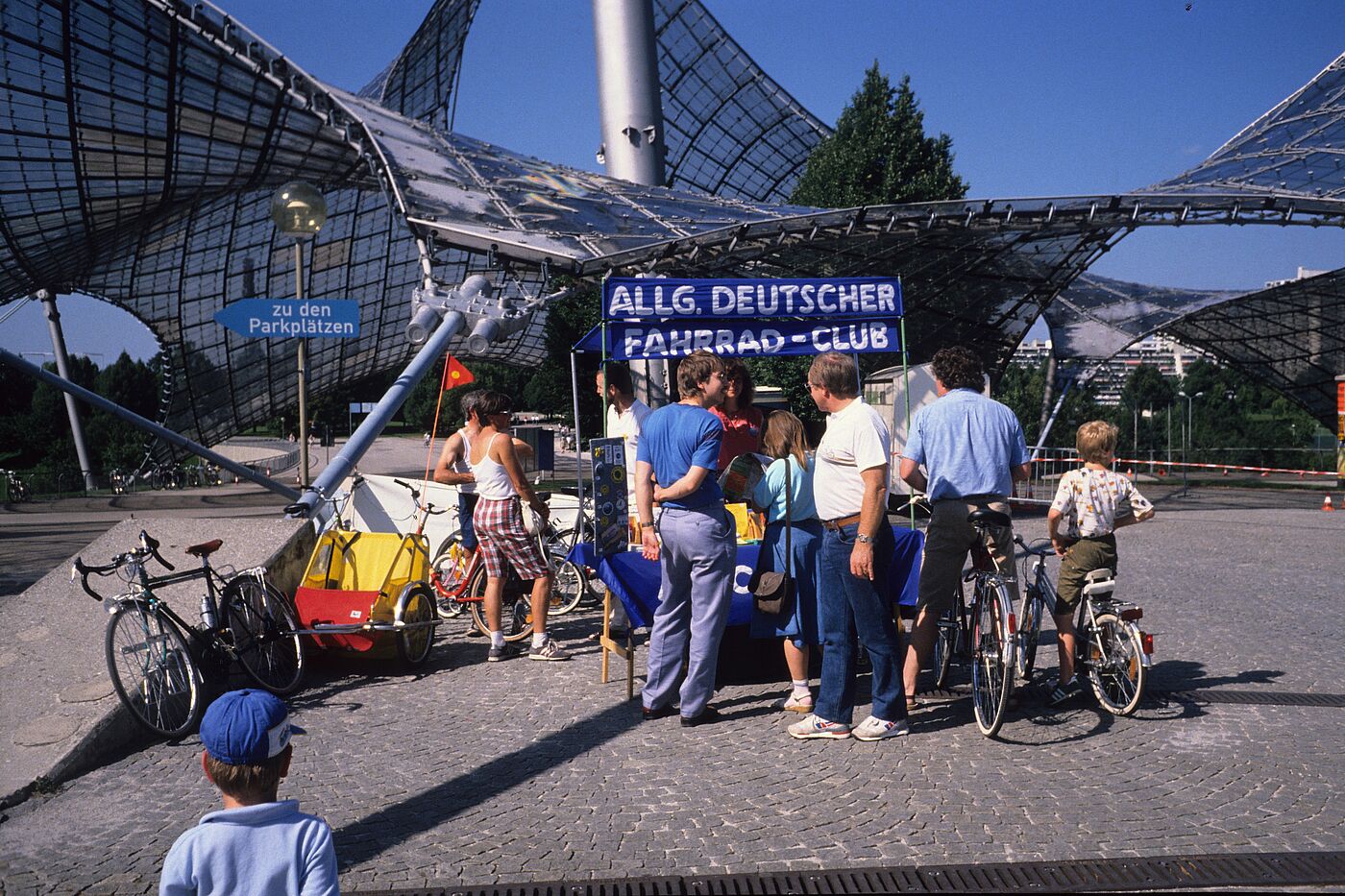 ADFC-Stand im Olympiapark ADFC-Stand im Olympiapark