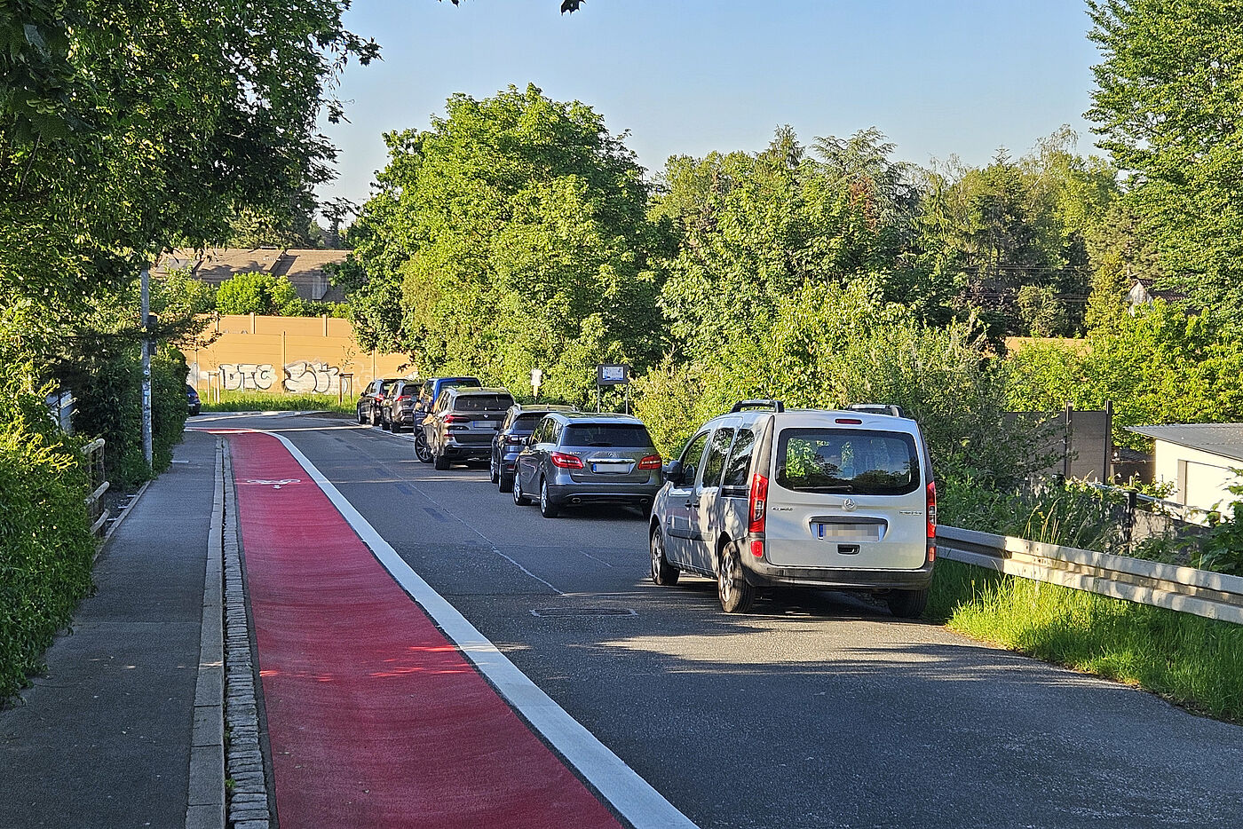 Falschparker im Scherbsgraben