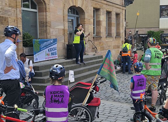 Begrüßung zur Kidical Mass