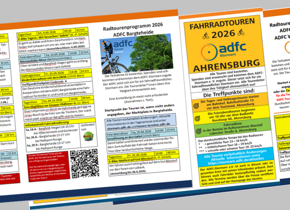 ADFC Tourenprogramm 2026