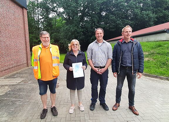 Radtour mit der Bürgermeisterin