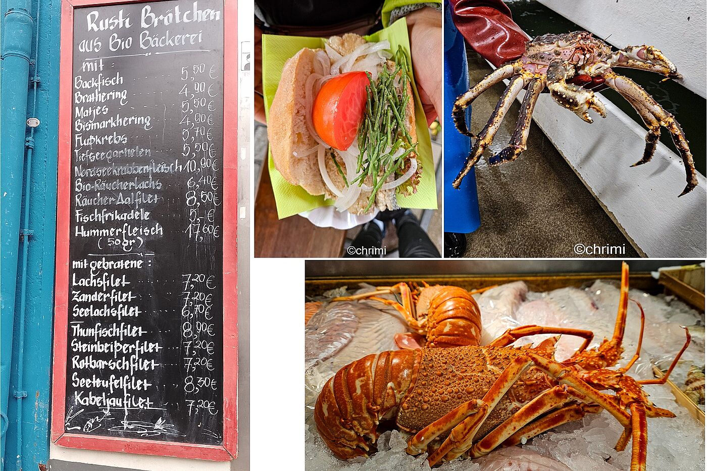 Fischbrötchen in Hamburg