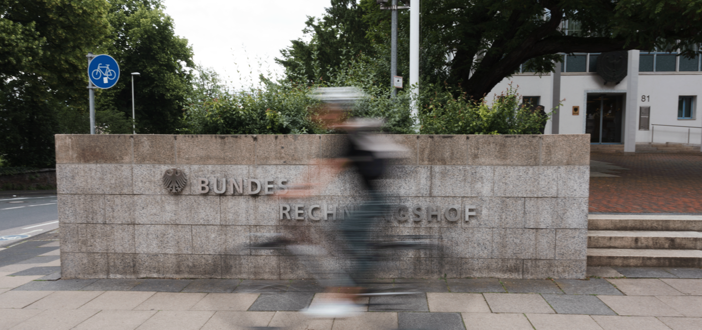 Der Bundesrechnungshof ist als Fahrradfreundlicher Arbeitgeber zertifiziert